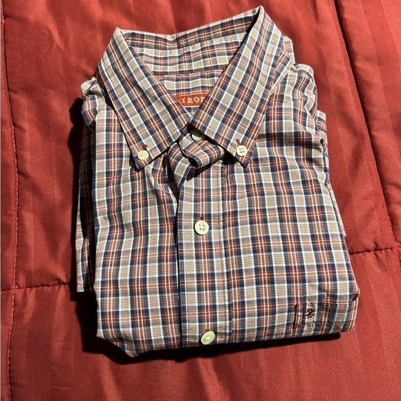 Long sleeve button down IZOD shirt - Picture 8 of 8
